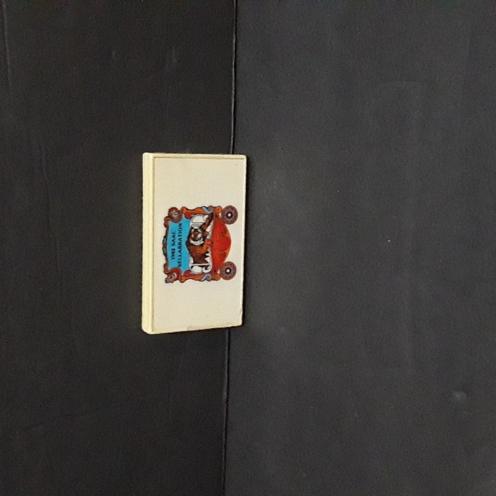 RARE VINTAGE 1982 SAAC SELLABATION CIRCUS BARLOW USA ADVERTISING MEASURING TAPE